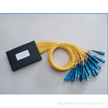 Cassette type plc splitter